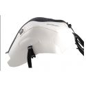 Tapis de reservoir BAGSTER YAMAHA YZF125R 2013 BLANC/NOIR MAT