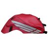 Tapis de reservoir BAGSTER HONDA CBF600N non carénéé 2008-2009 ROUGE FONCE/DECO ACIER/ANTHRACITE 0