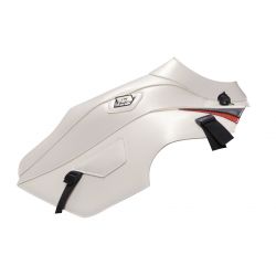 Tapis de reservoir BAGSTER YAMAHA XTZ660 TENERE 2011-2013 BLANC /DECO NOIR ET ROUGE