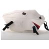 Tapis de reservoir BAGSTER YAMAHA XTZ660 TENERE 2013 BLANC/DECO ROUGE/LISERE NOIR 0