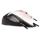 Tapis de reservoir BAGSTER HONDA CB1000R 2015 BLANC/NOIR/ POINTES CARBONES BLANCHES ET NOIRES