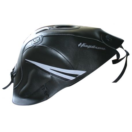 Tapis de reservoir BAGSTER SUZUKI HAYABUSA 2008-2009 NOIR/POINTE ACIER/NOIR
