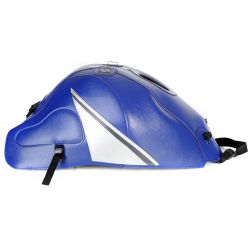 Tapis de reservoir BAGSTER SUZUKI HAYABUSA 2015 BLEU BALTIQUE/DECO POINTE ARGENT ET ESPACE