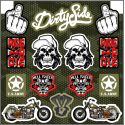 Planche autocollants HD Army