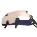Tapis de reservoir BAGSTER TRIUMPH BONNEVILLE 800 / 900 2014 BLANC/BALTIQIQUE/LISERE NOIR