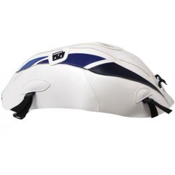 Tapis de reservoir BAGSTER SUZUKI GSXR1000 2013 BLANC/POINTES BLEUES