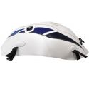 Tapis de reservoir BAGSTER SUZUKI GSXR1000 2013 BLANC/POINTES BLEUES