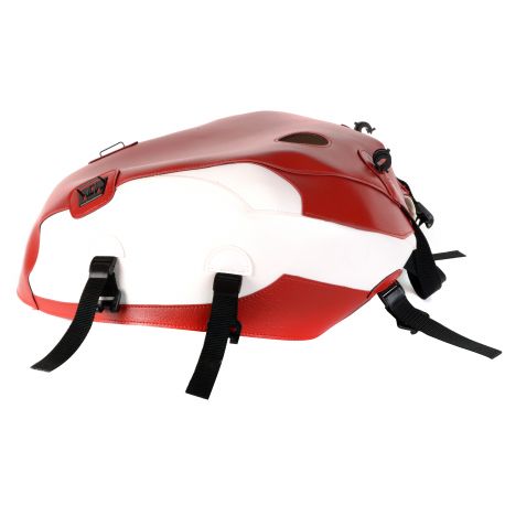 Tapis de reservoir BAGSTER TRIUMPH BONNEVILLE T100 2015 ROUGE/DECO BLANCHE