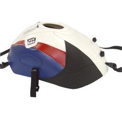 Tapis de reservoir BAGSTER BMW S1000RR 2012-2013 BLANC/ROUGE/BLEU/POINTE NOIR MAT