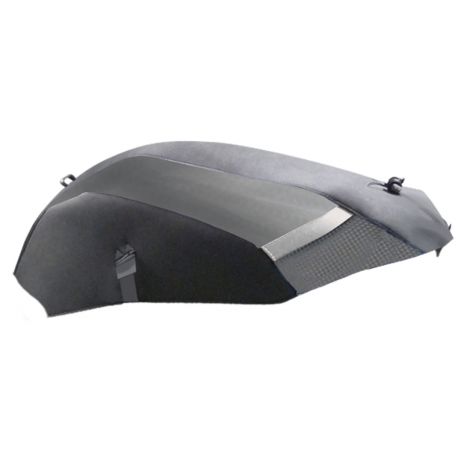 Tapis de reservoir BAGSTER BMW S1000RR 2010-2011 NOIR MAT/DÉCO ESPACE/ET  GRIS CLAIR