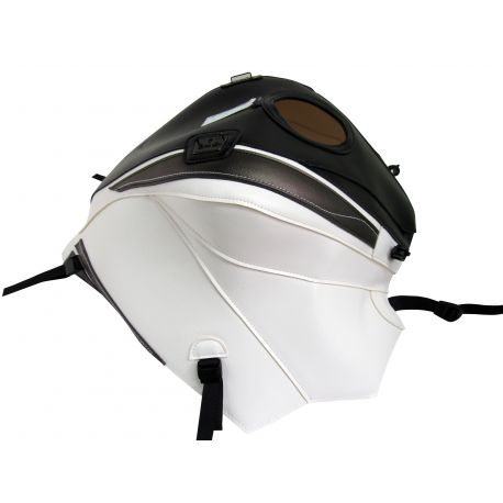 Tapis de reservoir BAGSTER HONDA VFR1200 2015 NOIR/BLANC/DECO BRONZE/POINTE BRONZE ET NOIR Tapis de reservoir BAGSTER HONDA VFR1200 2015 NOIR/BLANC/DECO BRONZE/POINTE BRONZE ET NOIR