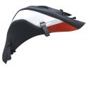 Tapis de reservoir BAGSTER KAWASAKI Z1000 2010-2011 NOIR MAT/DÉCO BLANCHE/VERMILLON NACRÉ