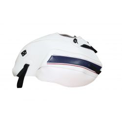 Tapis de reservoir BAGSTER MOTO GUZZI V7 2010 BLANC/BLEU FONCE/ROUGE FONCE