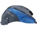 Tapis de reservoir BAGSTER YAMAHA FZ8 FAZER 2010-2011 NOIR MAT/DÉCO AZUR NACRÉ/LISERET OR