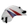 Tapis de reservoir BAGSTER HONDA CBR125 CBR250 2012-2013 BLANC/POINTE ROUGE ET BLEUE  0