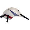 Tapis de reservoir BAGSTER HONDA CBR125 CBR250 2014 BLANC/POINTE BLEUES ET ROUGES 2014 BLANC/POINTE BLEUES ET ROUGES 0