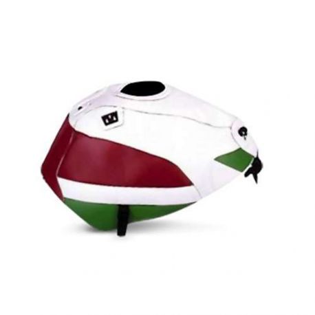 Tapis de reservoir BAGSTER KAWASAKI ZXR750R 1993-1994 BLANC / ROUGE / VERT