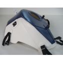 Tapis de reservoir BAGSTER SUZUKI GSR750 2014 BLANC/DÉCO AZUR NACRÉ