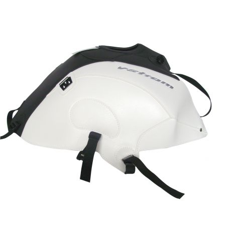 Tapis de reservoir BAGSTER SUZUKI DL650 DL1000 V-STROM 2011-2012 NOIR MAT/BLANC