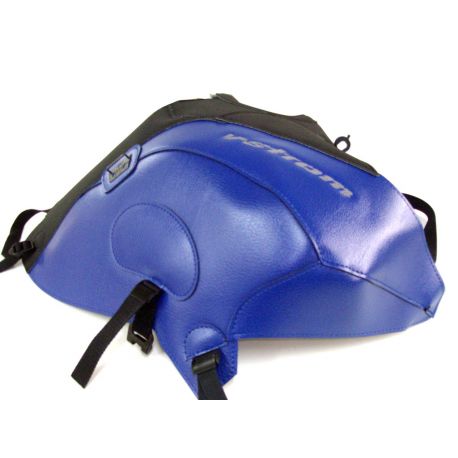 Tapis de reservoir BAGSTER SUZUKI DL650 DL1000 V-STROM 2013 NOIR MAT/BLEU