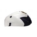 Tapis de reservoir BAGSTER KAWASAKI ER6 N/F 2012-2013 BLANC/NOIR MAT
