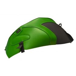 Tapis de reservoir BAGSTER KAWASAKI ER6 N/F 2012-2013 VERT NACRE/NOIR MAT