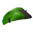 Tapis de reservoir BAGSTER KAWASAKI ER6 N/F 2012-2013 VERT NACRE/NOIR MAT