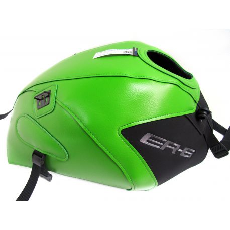 Tapis de reservoir BAGSTER KAWASAKI ER6 N/F 2015 VERT CANDY/NOIR MAT