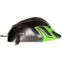 Tapis de reservoir BAGSTER KAWASAKI ER6 N/F 2016 NOIR/VERT NACRE/DECO NOIR ET VERT NACRE