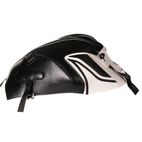 Tapis de reservoir BAGSTER KAWASAKI ER6 N/F 2016 NOIR/BLANC DECO NOIR ET BLANC