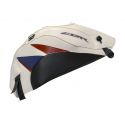 Tapis de reservoir BAGSTER HONDA CBR1000RR 2012-2016 BLANC/POINTE ROUGE FONCE/BLEU