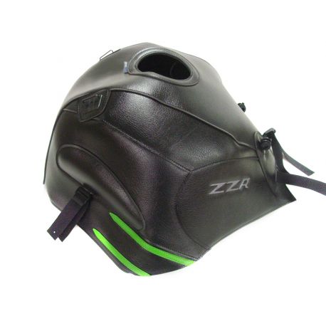 Tapis de reservoir BAGSTER KAWASAKI ZZR1400 2012-2016 NOIR/DECO VERT