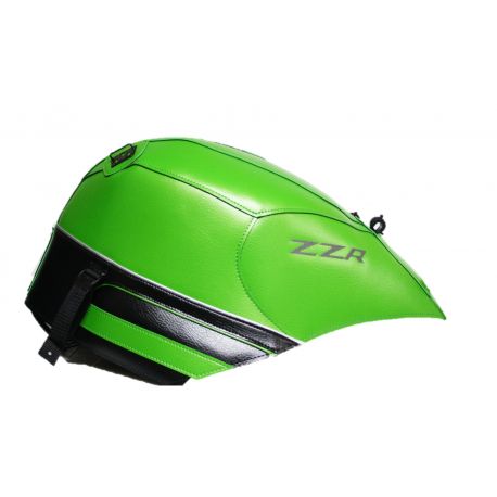 Tapis de reservoir BAGSTER KAWASAKI ZZR1400 2012-2016 VERT NACRE/NOIR/ARGENT/VERT NACRE