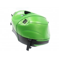Tapis de reservoir BAGSTER KAWASAKI ZZR1400 2017 VERT NACRÉ/DÉCO NOIR/POINTES VERT NACRÉ