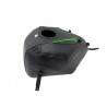 Tapis de reservoir BAGSTER KAWASAKI ZZR1400 2018 NOIR MAT GRAINÉ/POINTES VERT NACRÉ 0