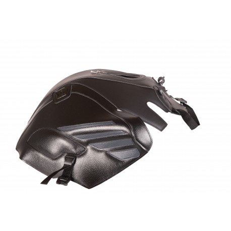 Tapis de reservoir BAGSTER SUZUKI V-STROM 1000 2017 NOIR MAT GRAINÉ/RESTE NOIR /DÉCO ANTHRACITE