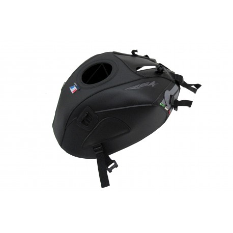 Tapis de reservoir BAGSTER APRILIA RS4 125 2017 NOIR/NOIR MAT GRAINÉ/DÉCO ACIER