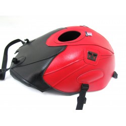 Tapis de reservoir BAGSTER BMW S1000R 2017 NOIR/ROUGE/NOIR MAT GRAINÉ