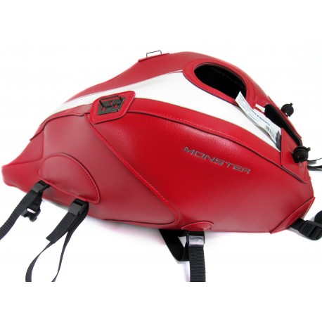 Tapis de reservoir BAGSTER DUCATI 1200 MONSTER 2015 ROUGE/DECO BLANC