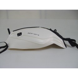 Tapis de reservoir BAGSTER YAMAHA MT 07 2014 BLANC/NOIR MAT