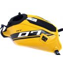 Tapis de reservoir BAGSTER YAMAHA MT 07 2015 JAUNE/DECO NOIR/LISERE NOIR 
