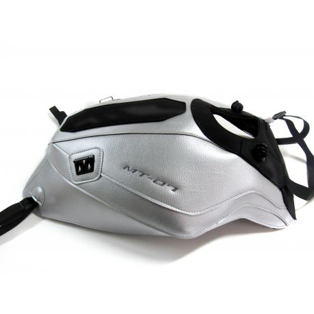 Tapis de reservoir BAGSTER YAMAHA MT 07 2015 ARGENT/NOIR MAT