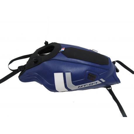 Tapis de reservoir BAGSTER YAMAHA MT 07 2017 BALTIQUE/DECO BLANC/ARGENT