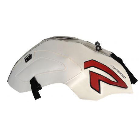 Tapis de reservoir BAGSTER BMW R1200R 2015 SABLE/NOIR/BLANC/DECO ROUGE/NOIR