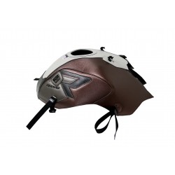 Tapis de reservoir BAGSTER BMW R1200R 2018 NICKEL/NOIR/MARRON MÉTALLISÉ/BRONZE/NOIR/PIQUÉ OR