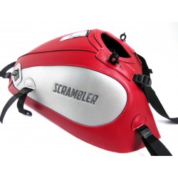 Tapis de reservoir BAGSTER DUCATI 800 SCRAMBLER 2015 ROUGE/ARGENT