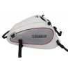 Tapis de reservoir BAGSTER DUCATI 800 SCRAMBLER 2017 BLANC/FLANCS ARGENT /LISERET ROUGE 0