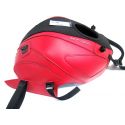 Tapis de reservoir BAGSTER YAMAHA MT 125 2015 NOIR MAT/ROUGE CARMIN