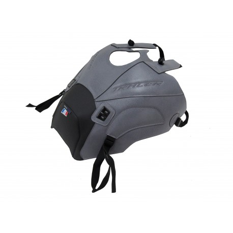 Tapis de reservoir BAGSTER YAMAHA MT 09 TRACER 2015-2018 ACIER / NOIR MAT GRAINÉ