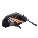 Tapis de reservoir BAGSTER HONDA CBR500R 2016 NOIR/ORANGE CLAIR/GLACIER